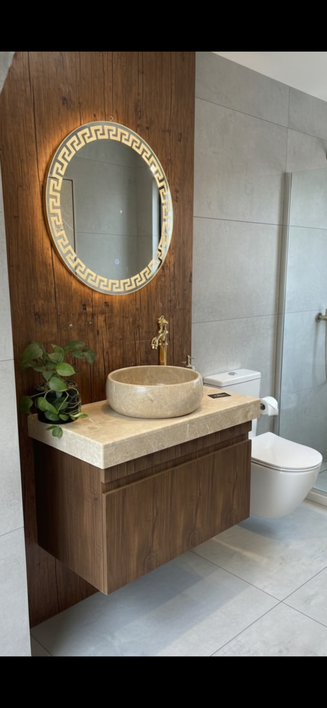 ست کابینت روشویی مدل رومگا کد ۱۰۲۳